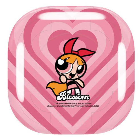 Cartoon Network Powerpuff Girls Blossom Pink Hearts Galaxy Buds Pro Skin